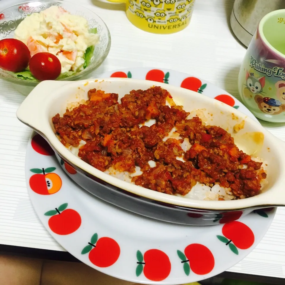 Snapdishの料理写真:本日の夕飯|みぃさん