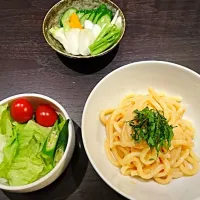 Snapdishの料理写真:明太子うどん #明太子 #うどん|Kumikumiさん