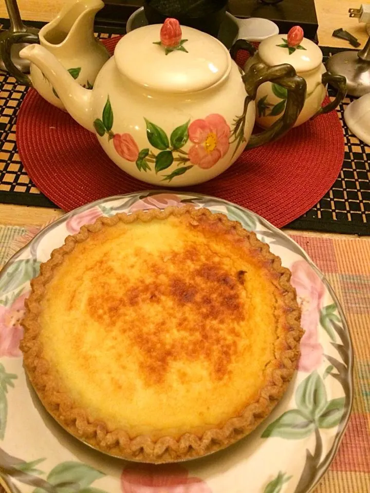 Egg pie or custard pie|🌺IAnneさん