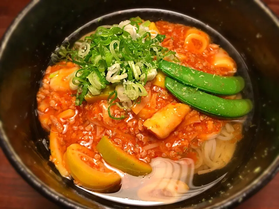 麻婆筍そうめん5|半田手延べそうめんの店 阿波や壱兆さん