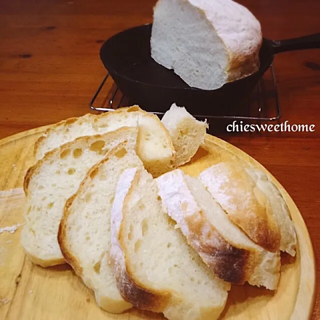 おちゃわんさんの料理 こねないパン　栗原はるみさんレシピで|chieko ♪さん