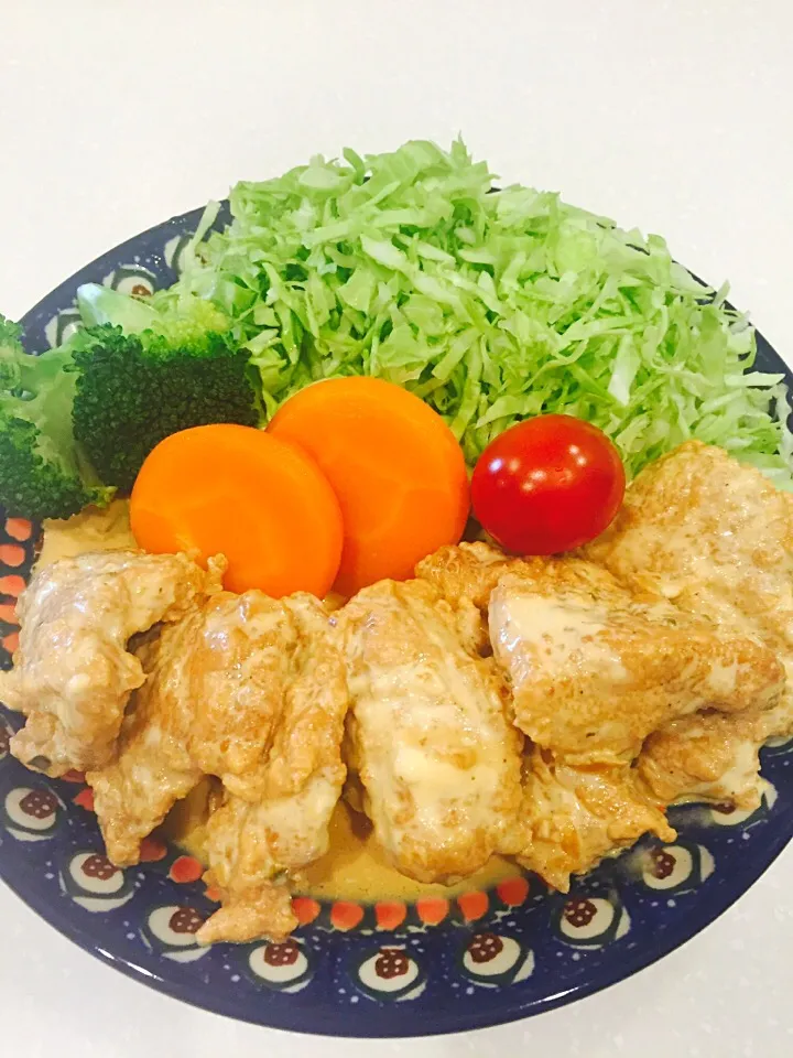 Snapdishの料理写真:晩御飯だよ〜♪( ´▽｀)|みっつさん