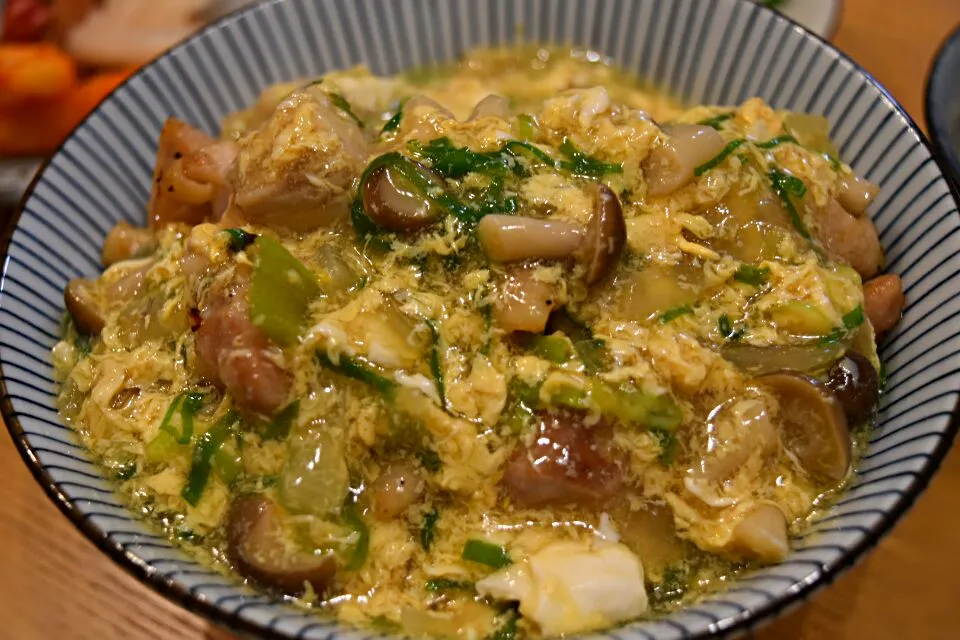 焼き鳥あんかけ丼|ゆきっぴさん