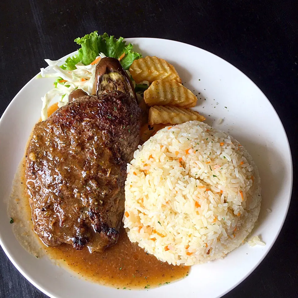 Beef Steak with Butter Fried Rice|Kelxangさん