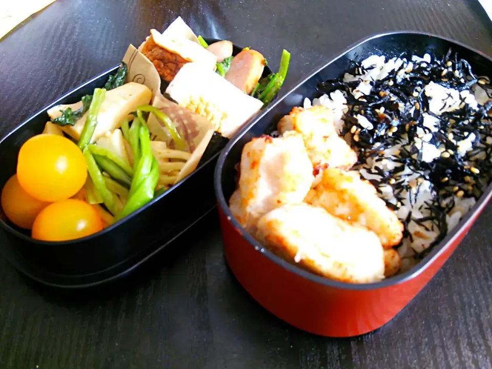 Snapdishの料理写真:今日のお弁当|コモモLOVEさん