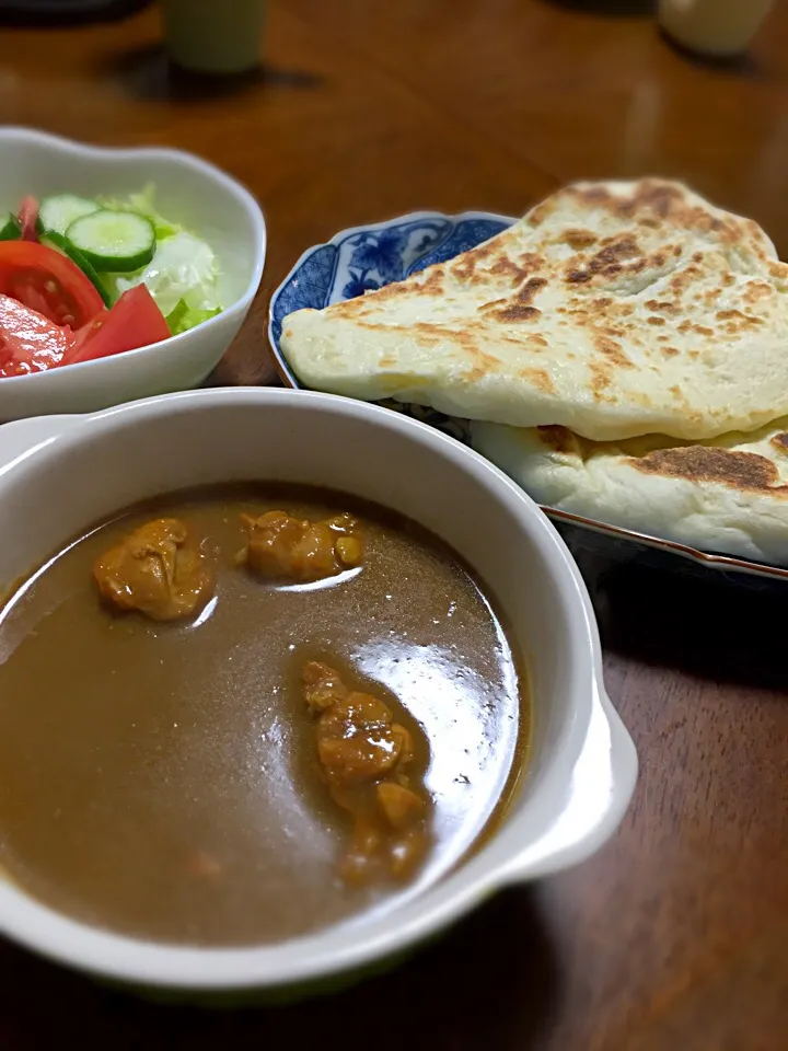 ナン&バターチキンカレー！|Yoshimiさん