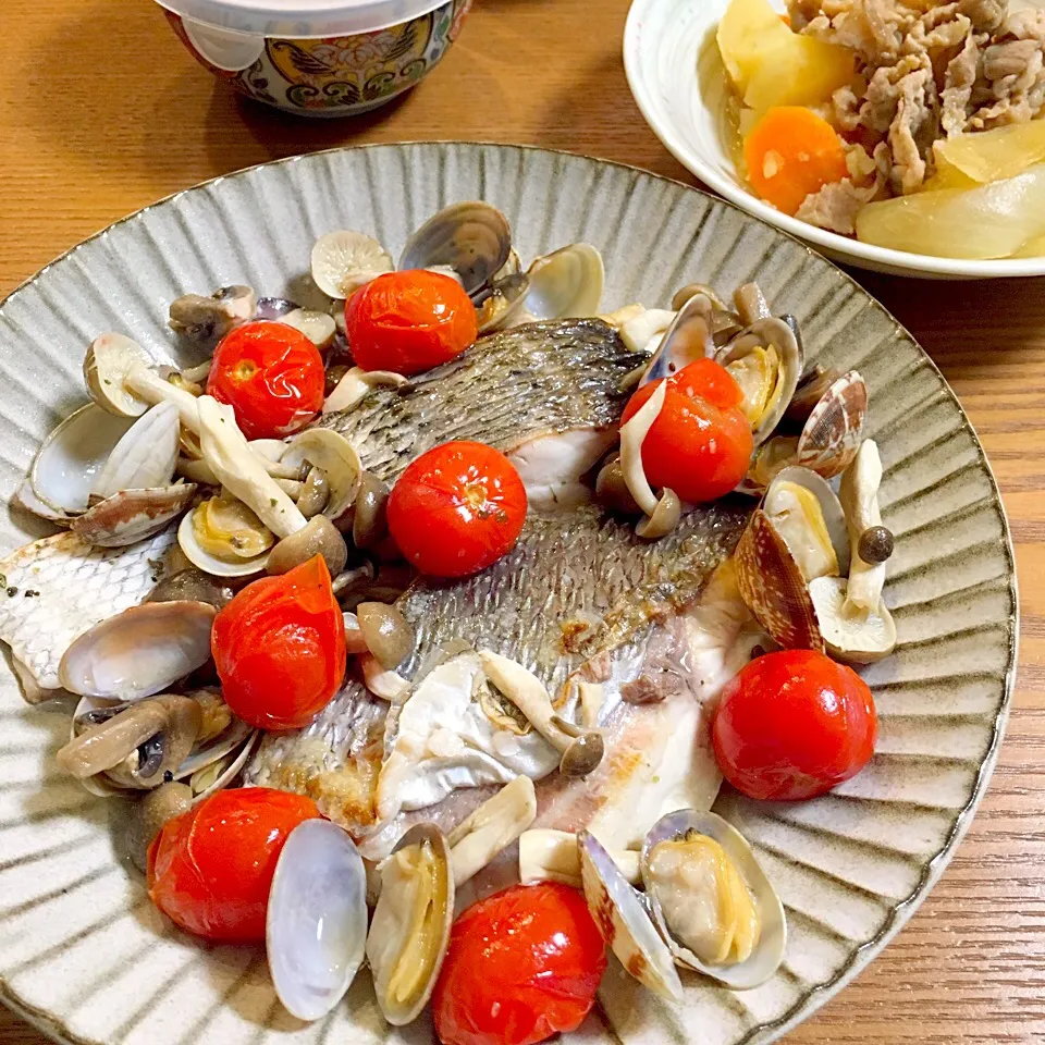 Snapdishの料理写真:アクアパッツァ|かなさん