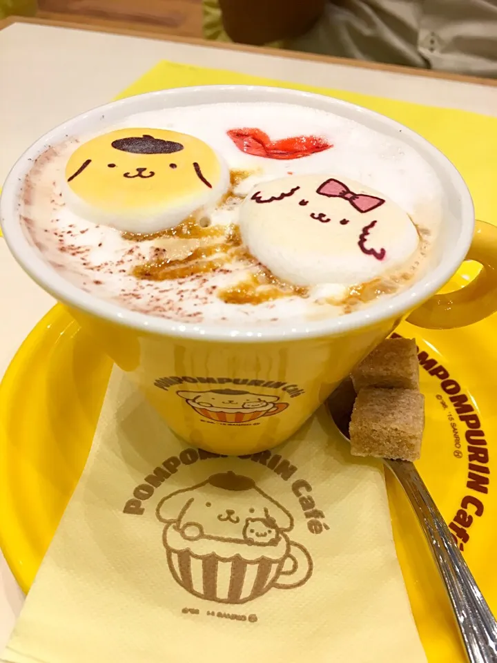 Latte with marshmallows|prissyさん