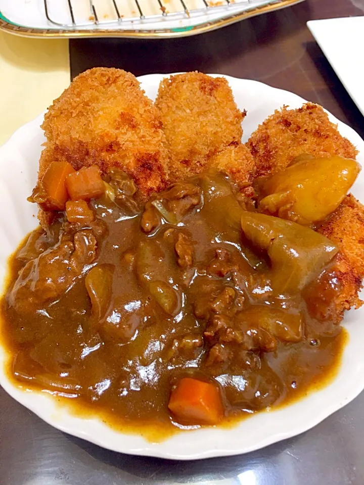 Snapdishの料理写真:特製カツカレーです|takamuraさん