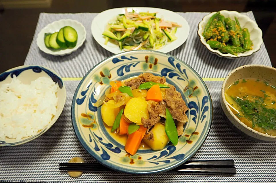 Snapdishの料理写真:肉じゃが|はらしおりさん