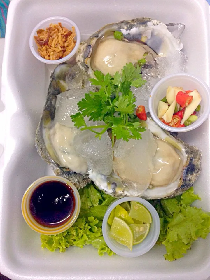 Snapdishの料理写真:thai oyster|tiwakornさん