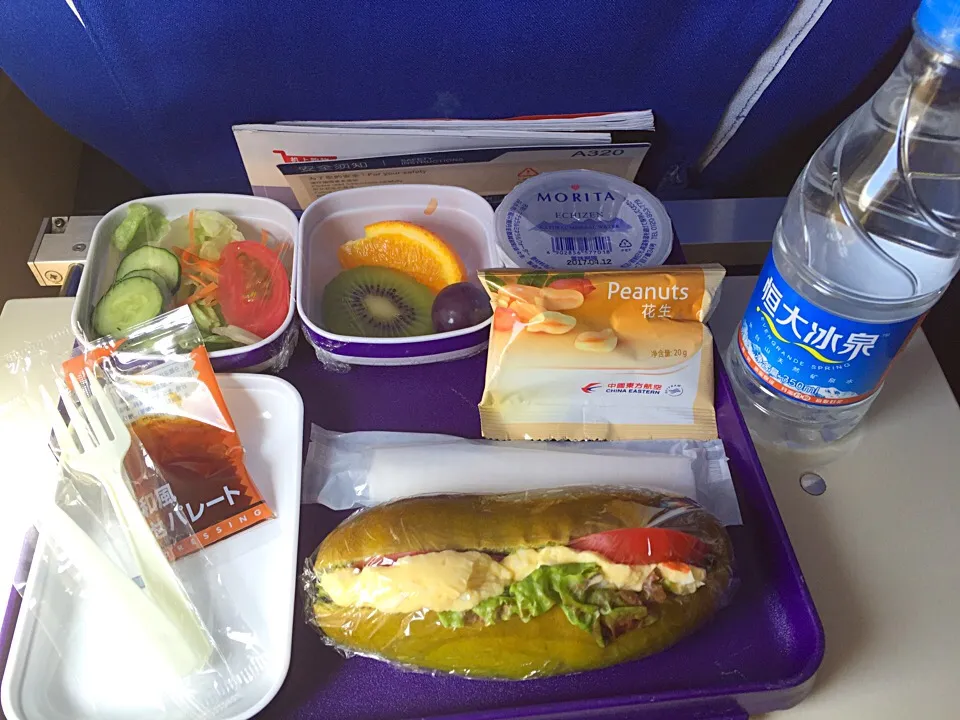 中国東方航空機内食（福岡→上海）|Reikoさん