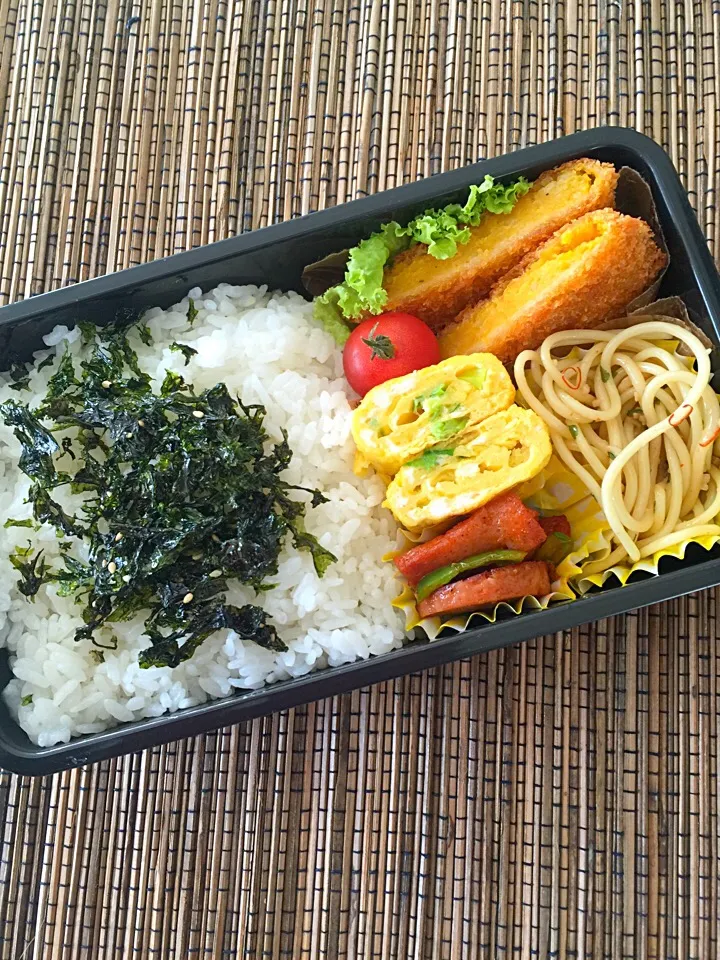 Snapdishの料理写真:5月18日 男子弁当|たまごさん