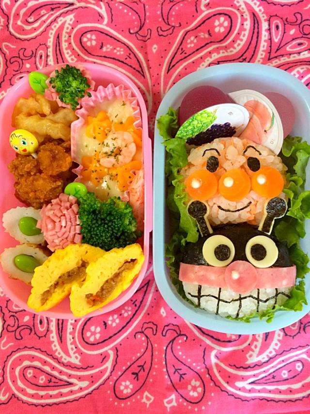 大人気 バイキンマンを使ったキャラ弁のレシピまとめ Snapdish スナップディッシュ
