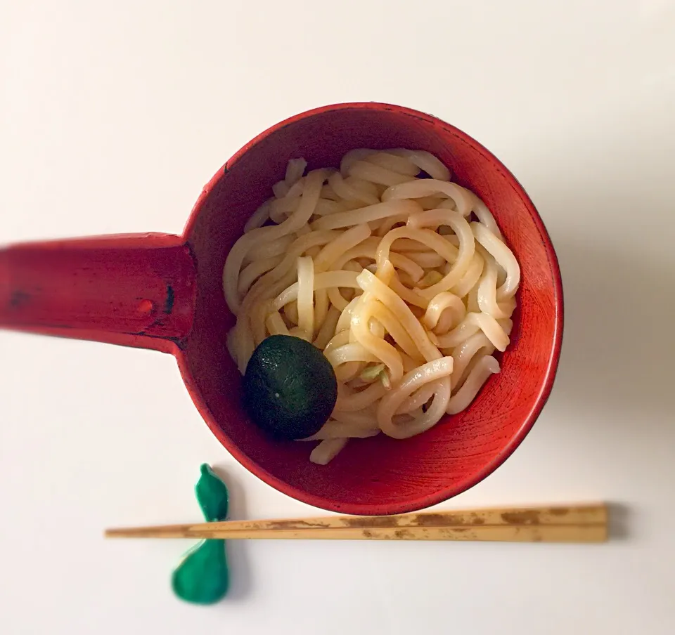 Snapdishの料理写真:香川の も⚪️家さん のうどん 釜上げすだちと。|たうさん