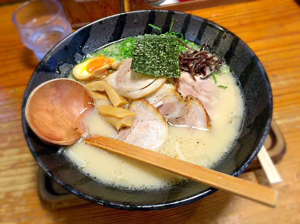 Snapdishの料理写真:麺屋勝水のラーメン|まさま〜ささん