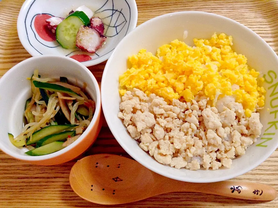 鶏そぼろごはん♪|ももじり♡さん