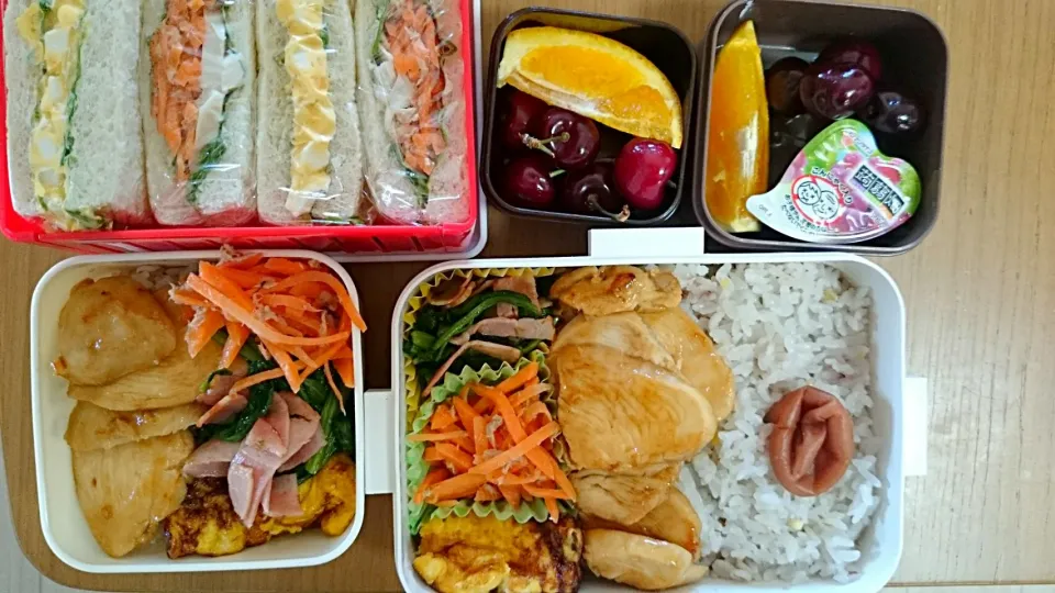 Snapdishの料理写真:5・19お弁当|hilocoさん