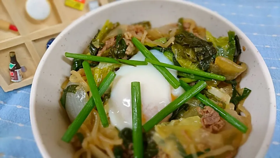 春野菜のすき煮丼|よっしー(=^ェ^=)さん