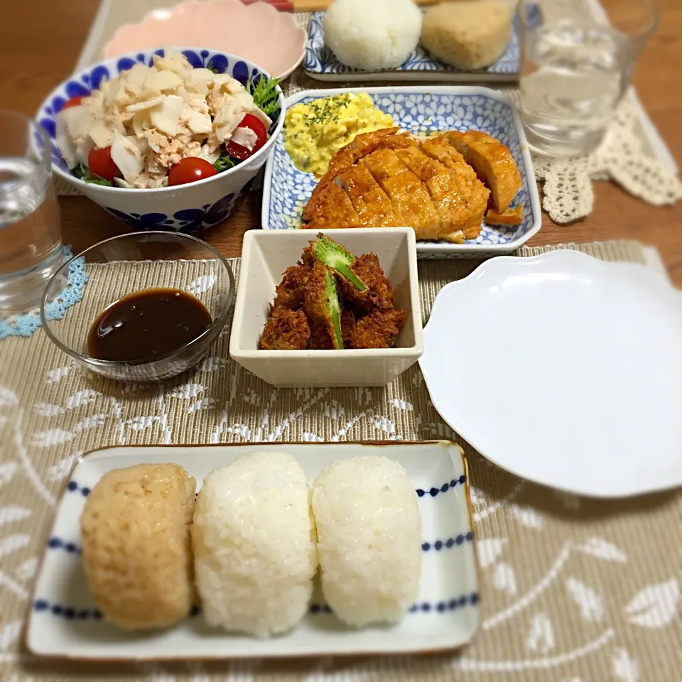 本日の夕飯☆全体|あさこさん