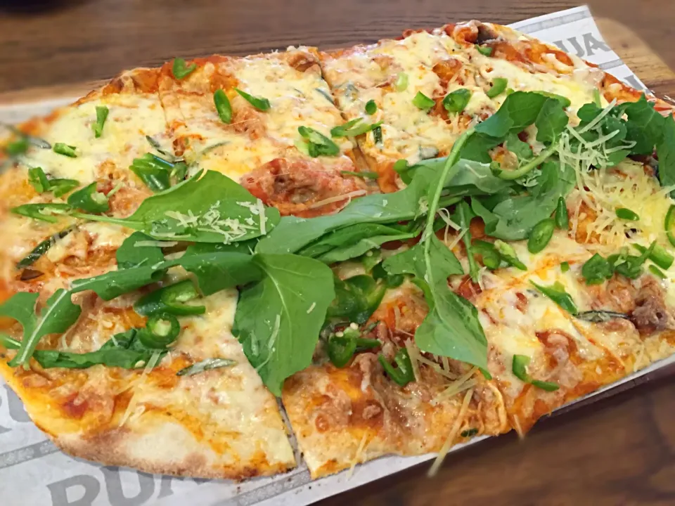 Flatbread: Rosemary, garlic, mozarella and chilli|Sergio Lacuevaさん