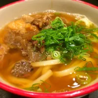 Snapdishの料理写真:ぼっかけうどん|Junya Miyawakiさん