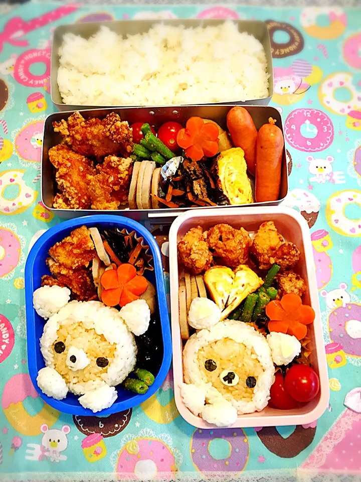 ねこかぶりクマちゃんのお弁当☆|makoryuneさん