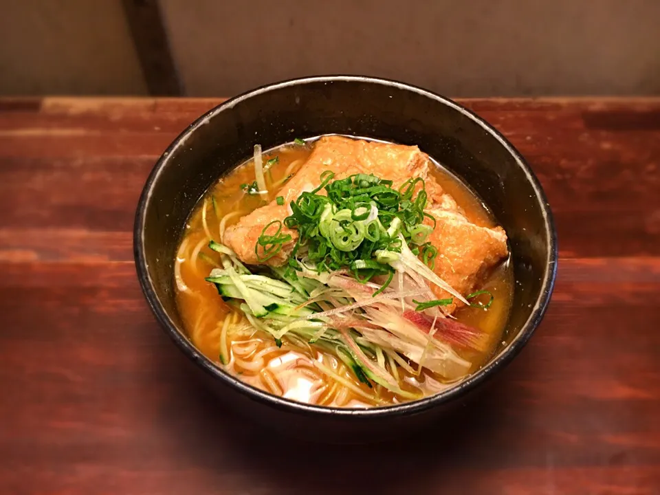 歩危揚げの冷し出汁カレーそうめん2|半田手延べそうめんの店 阿波や壱兆さん