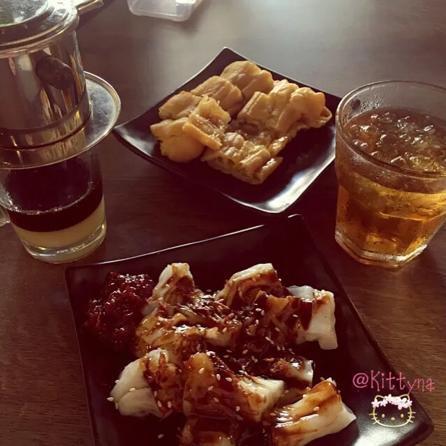 🇻🇳Vietnam iced coffee ❄️
Kaya You Tiao
Chee Cheong Fun|🎀Kittyna🌸さん