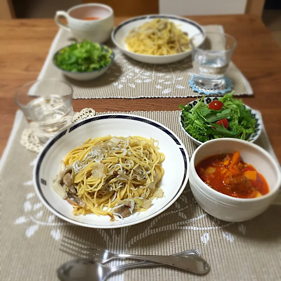 今日の夕飯☆全体|あさこさん