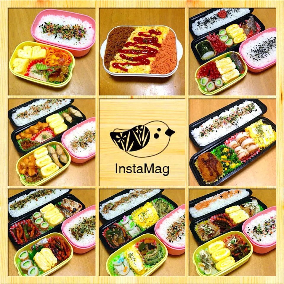 旦那さんと次女のお弁当☆ 2016.5.10〜5.18|*seiko*さん