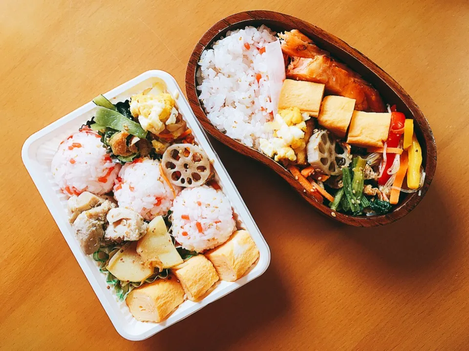 今日のお弁当♥︎二人分
玉露園減塩梅昆布茶のれんこんきんぴら|ゆかさん