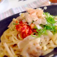 えきしおとキムチで塩ダレ焼うどん|foodietokkoさん