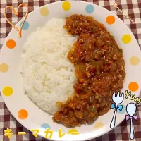 Snapdishの料理写真:キーマカレー|Hinataฅ˄·͈༝·͈˄さん