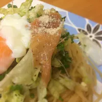 Snapdishの料理写真:生ハムのサラダパスタ|Yasuko Ishiduさん