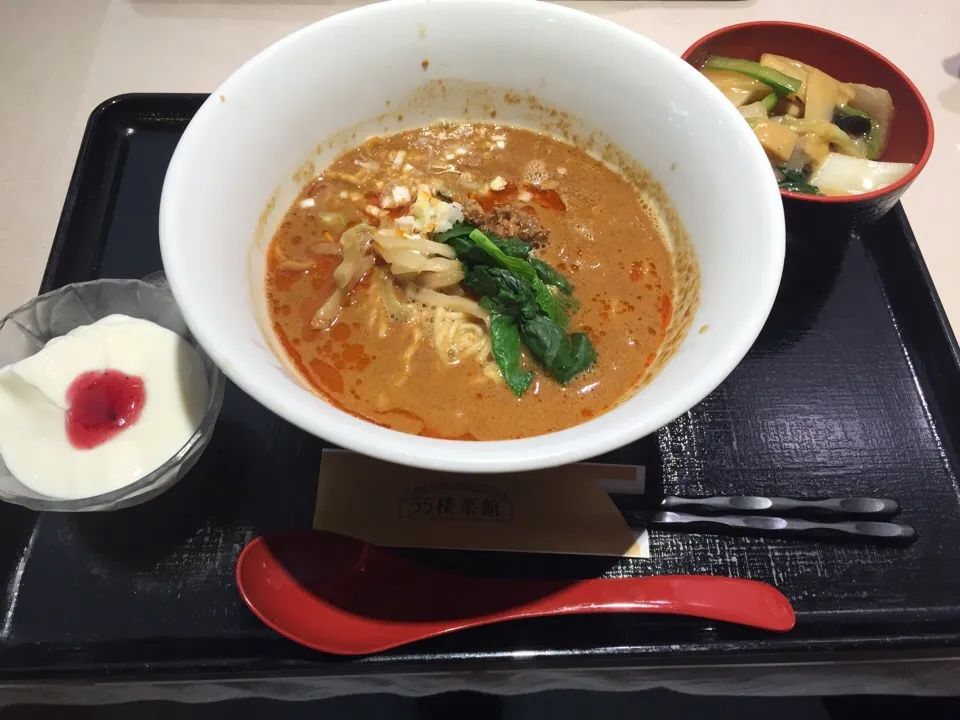 担々麺＆五目あんかけご飯|おっちさん