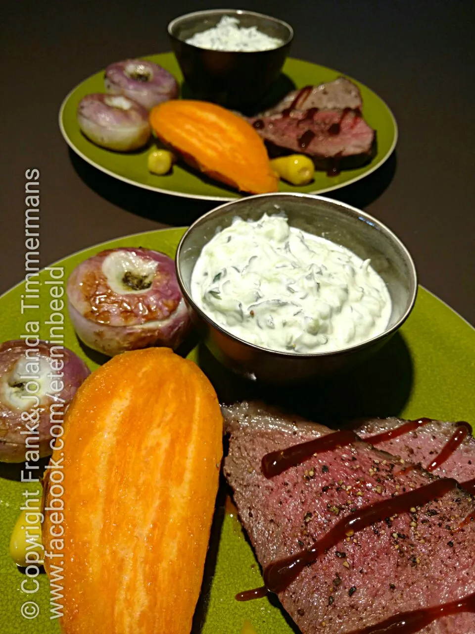 Picana, turnips, sweet potato and tzatziki|Frank&Jolanda - Eteninbeeldさん