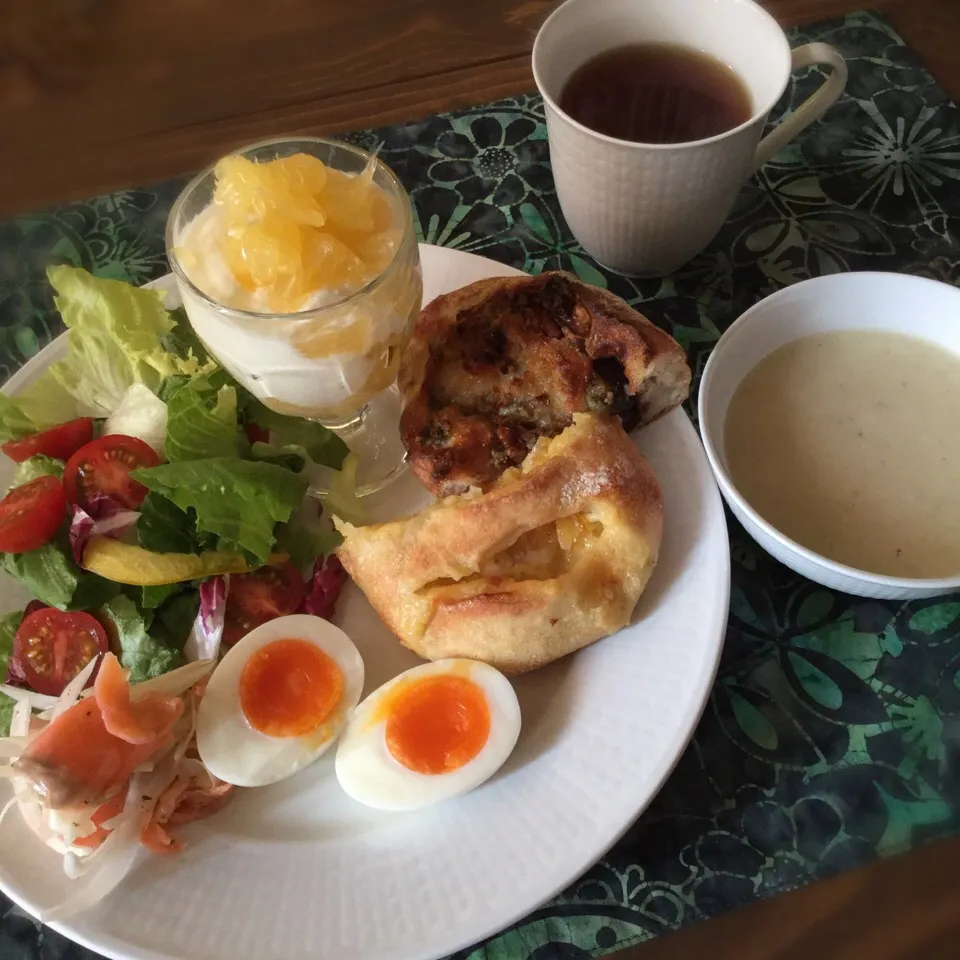 今日の朝ごはん|ぺんぎんさん