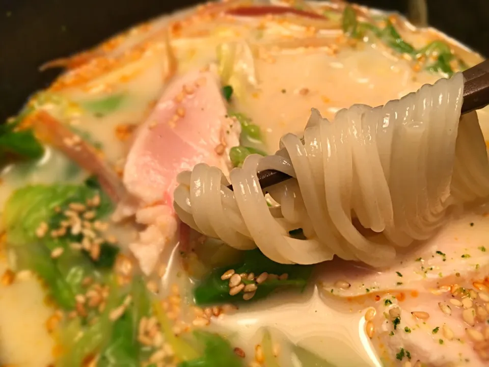 鶏ささみの胡麻豆乳そうめん6|半田手延べそうめんの店 阿波や壱兆さん