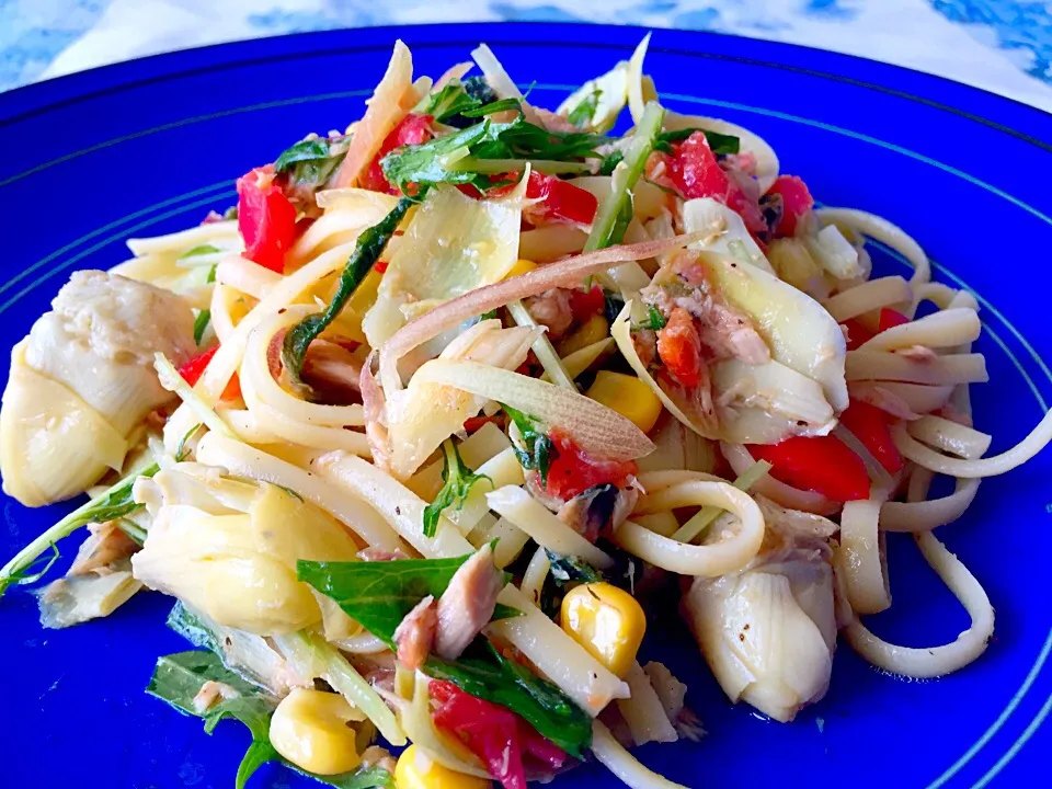 Cold Linguine with Artichoke & Tuna|Ayuさん