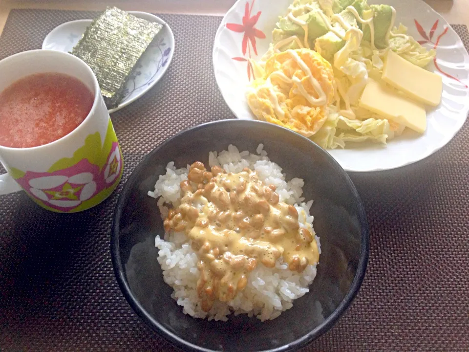 5月22日朝食兼昼食|ばぁさんさん