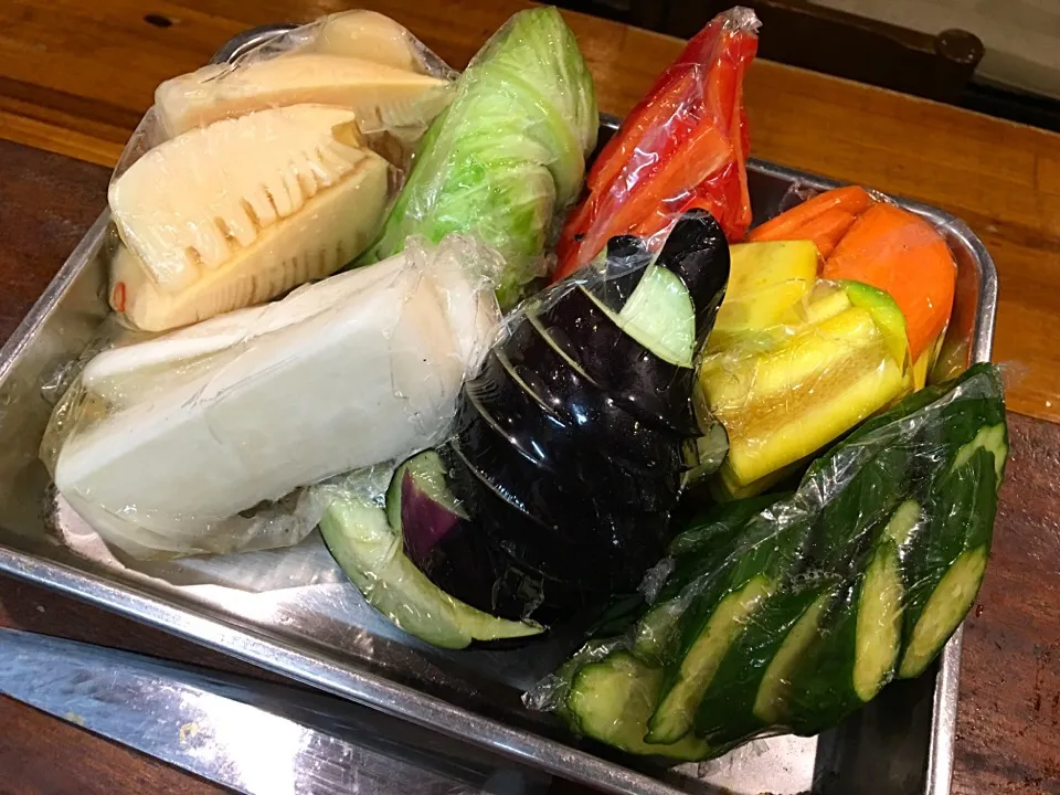 マグロの解体が終わって
浅漬け中(^^)|ちゅら夏さん