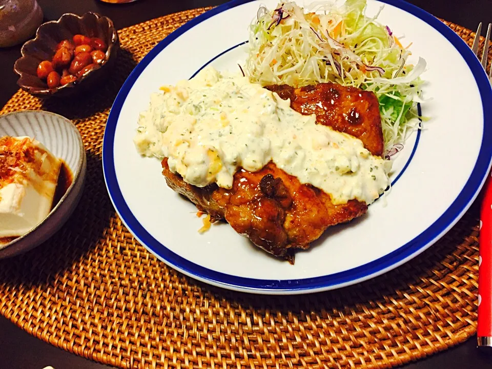 リピ♡あゆ♡さんの料理 時短☆揚げないチキン南蛮♪|nonchimさん