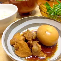 全部いれて待つだけ！
鶏肉と玉子のさっぱり煮！|miokoさん