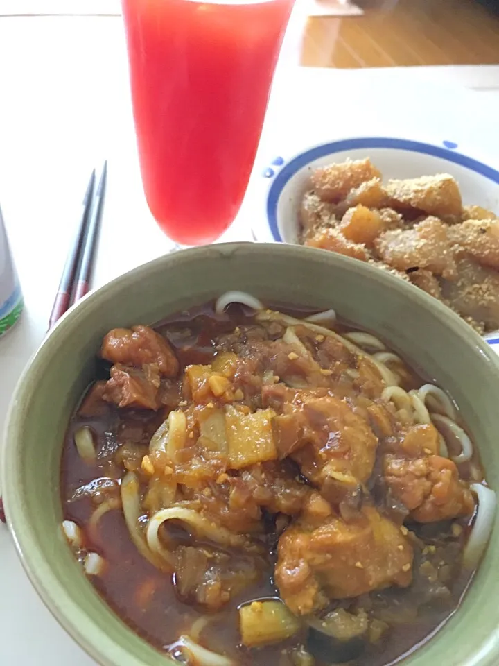 残り物で作るカレーうどん|Naoko Miyataさん