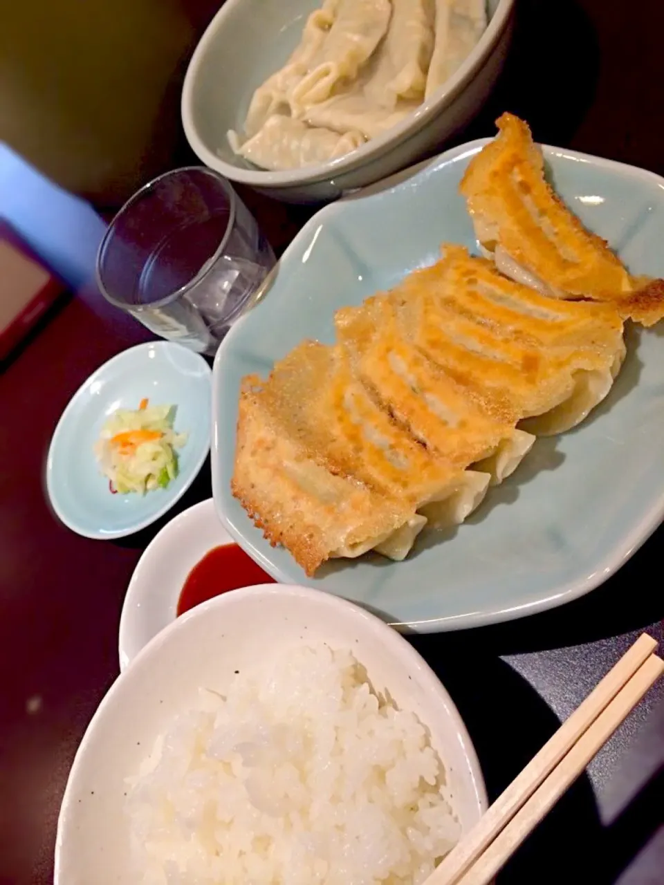 焼き餃子と水餃子|チカさん