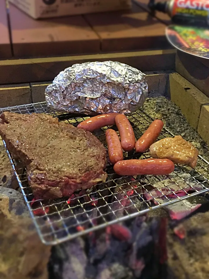 炭火焼きステーキ|えりぺいさん