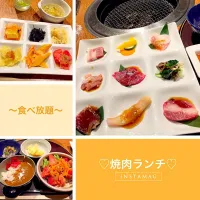 Snapdishの料理写真:♡焼肉ランチ♡