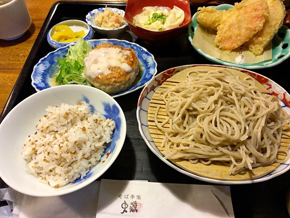 Snapdishの料理写真:蕎麦御膳|きむにいさん