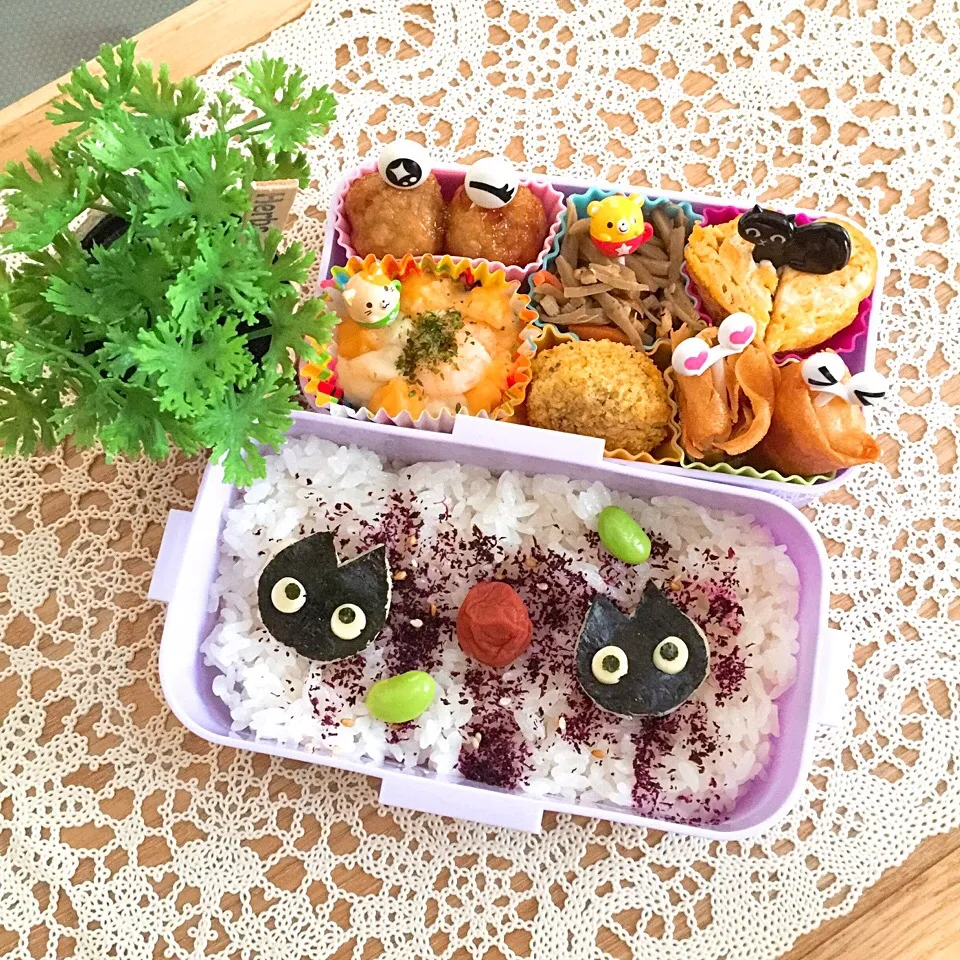 Snapdishの料理写真:5/23❤︎娘のお弁当❤︎|Makinsさん